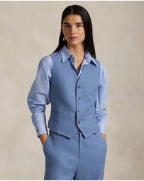 Polo Ralph Lauren - Linen-Cotton Twill Vest