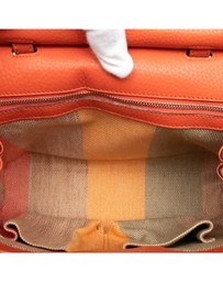 Pre-Loved by Azura Reborn - Pre-Loved Small Leather Bamboo Daily Satchel