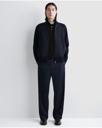 COS - Cotton-Panelled Merino Track Jacket