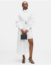 Karl Lagerfeld - K/Autograph Padlock Small Trunk Bag