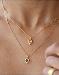 Ottoman Hands - November Birthstone Pendant Necklace