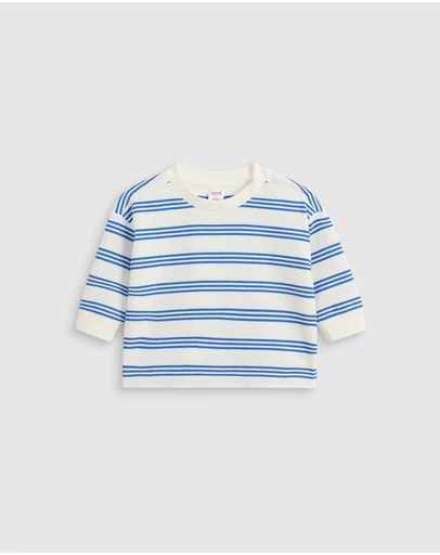 Seed Heritage - Textured Stripe Sweat