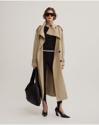 Witchery - Funnel Collar Trench Coat