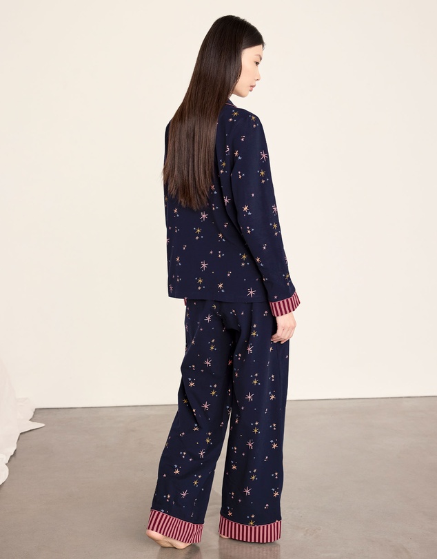 Chelsea Peers - Organic Cotton Stars Long Pyjama Set