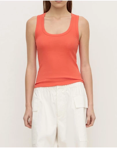 Assembly Label - Robyn Scoop Neck Rib Tank