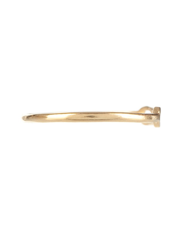 Dogeared - Charmed Gold-Plated Infinity Ring