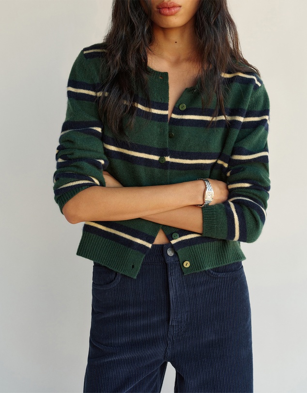 Reformation - Clara Cashmere Crew Cardigan
