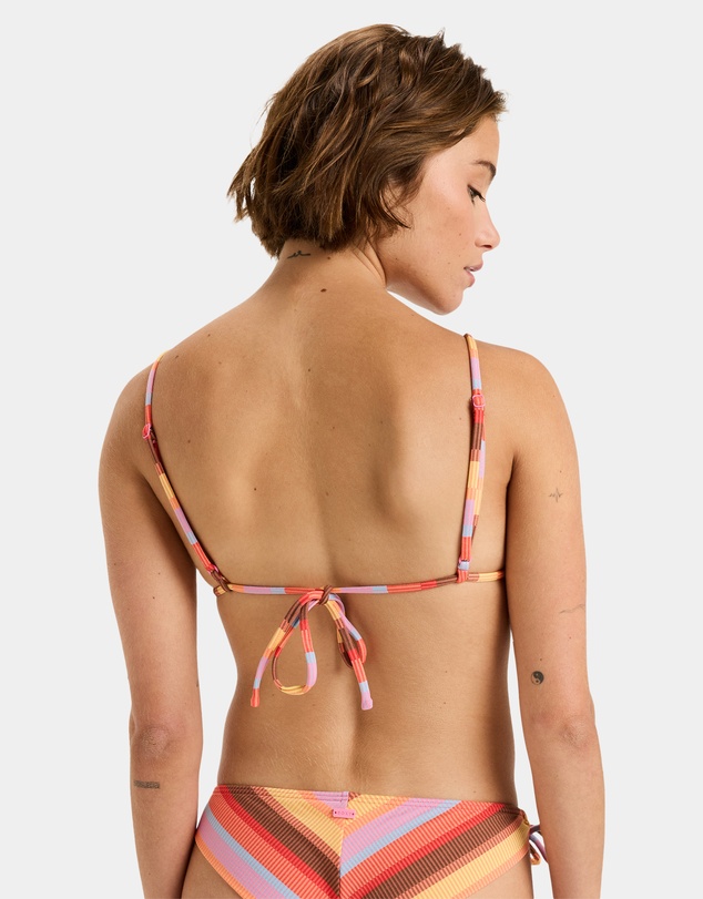 Roxy - Womens Sunset Stripe Tiki Tri Bikini Top