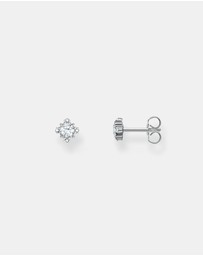 THOMAS SABO - Vintage Romance Small ear studs with white zirconia
