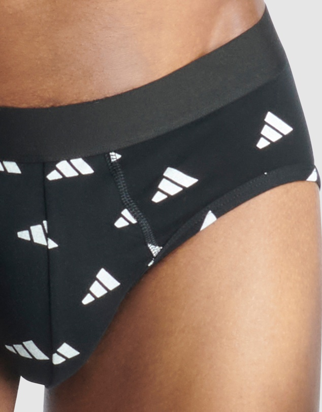 adidas Sportswear - 3 Pack Active Flex Cotton Brief Underwear