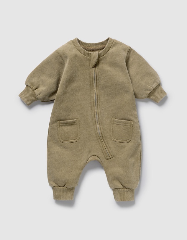 Wilson & Frenchy - Organic Terry Growsuit - Babies