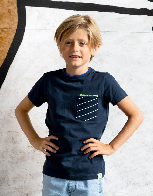 B.Nosy - Organic T-Shirt With Pocket - Kids-Teens