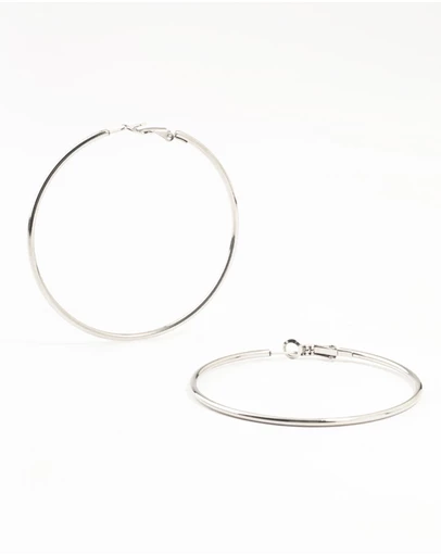 Lovisa - Surgical Steel Classic Hoop Earrings 60MM