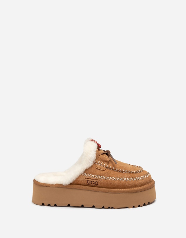 Ozwear Connection Uggs - Ugg Letitia Platform Slipper (Replaceable Decoration)