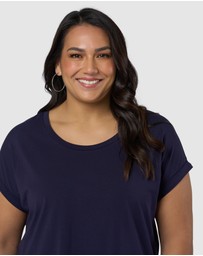 Indigo Tonic - Lauren Longline Tee