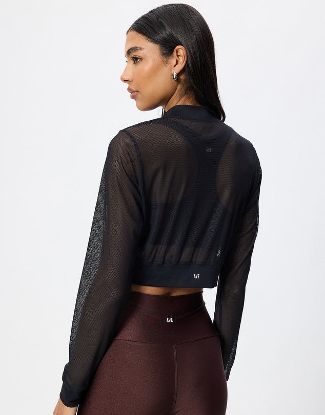 AVE Active - Mesh Crop Jacket