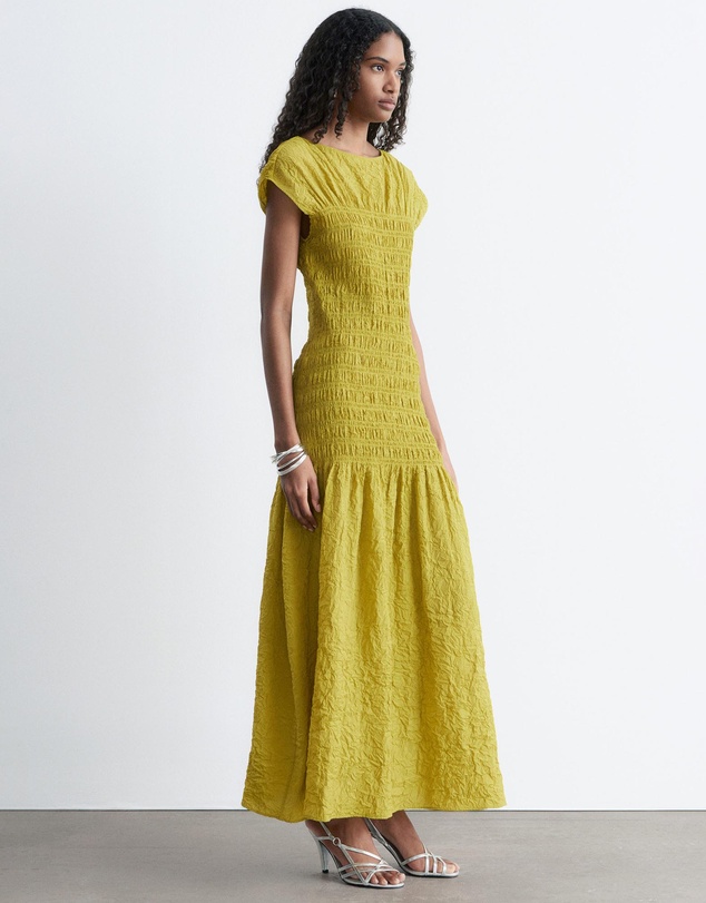 & Other Stories - Smocked Maxi Dress