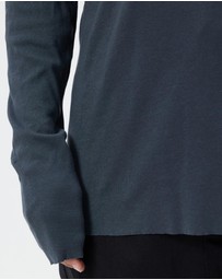 Surrounded By Ghosts - The Atacamite Slim Rib Knit Turtle Neck T-Shirt