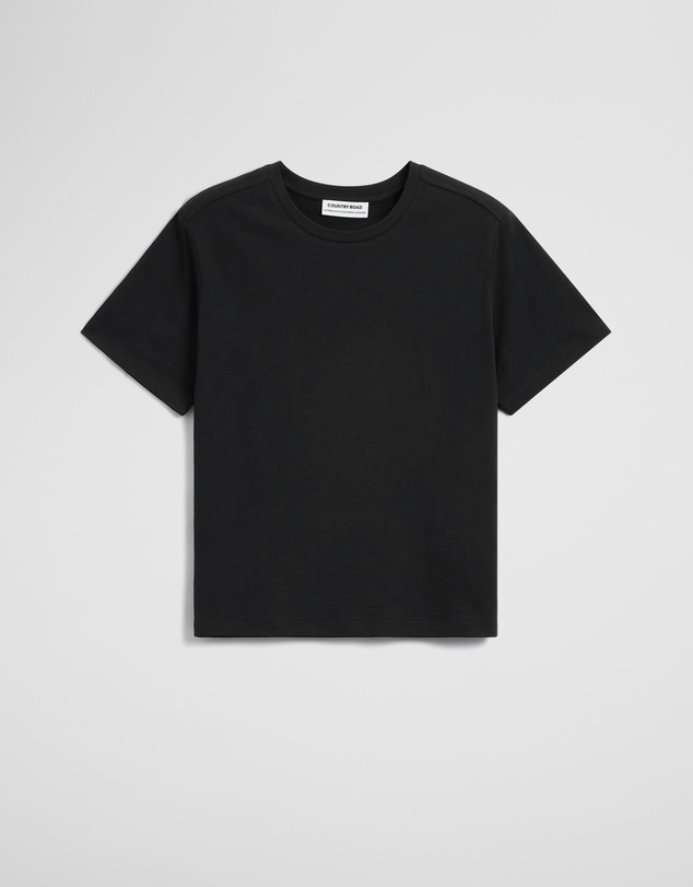 Country Road - Textured Short Sleeve Slub T-shirt