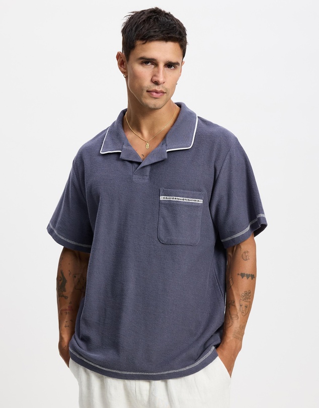Rhythm - Ladder Vintage Terry Polo