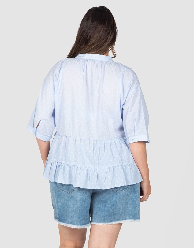 Love Your Wardrobe - Byron Tiered Dobby Top