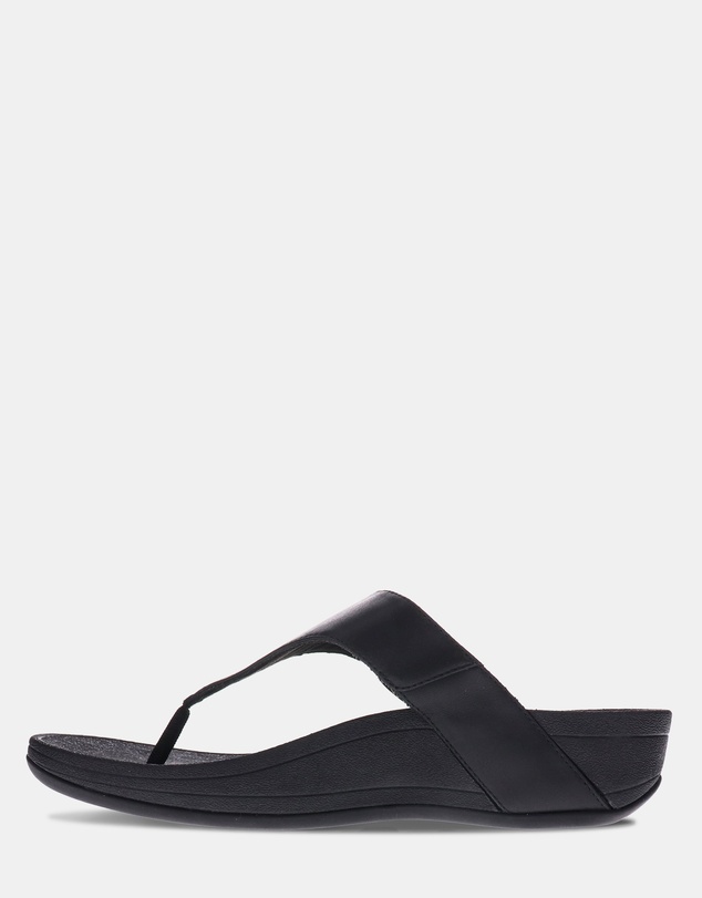 Mia Vita - Faith Toe Post Sandal - Black