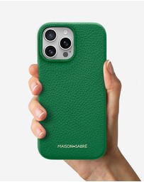 Maison De Sabre - Leather Phone Case (iPhone 16 Pro)