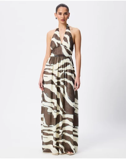 Tussah - Kelly Halter Maxi Dress