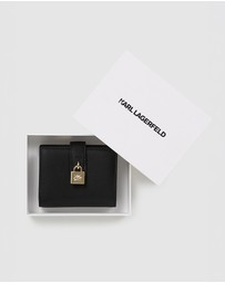 Karl Lagerfeld - K/Autograph Padlock Medium Bifold Wallet