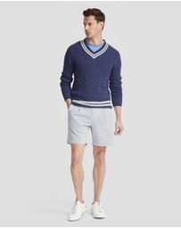 Oxford - Richie Cricket Cable Knit Top