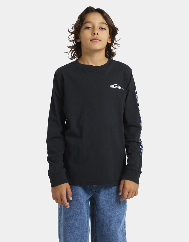 Quiksilver - Boys Long Sleeve Warp Drive T-Shirt