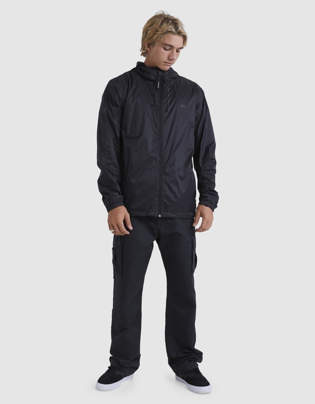 Quiksilver - Mens Waterwind Hooded Windbreaker Jacket