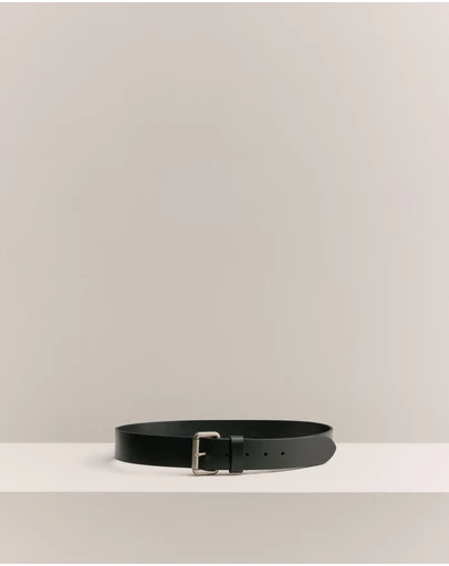 Trenery - Wilson Belt in Black