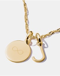 THOMAS SABO - THOMAS SABO Connect Charm letter J Gold
