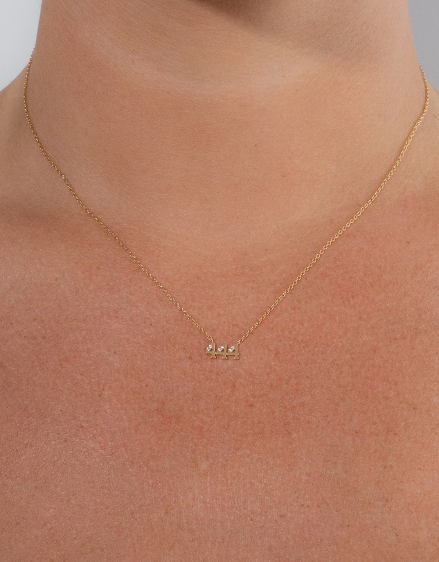YCL  - 444 Angel Number Necklace