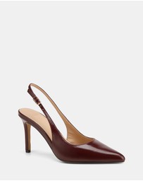 Wittner - Riker Shiny Leather Slingbacks