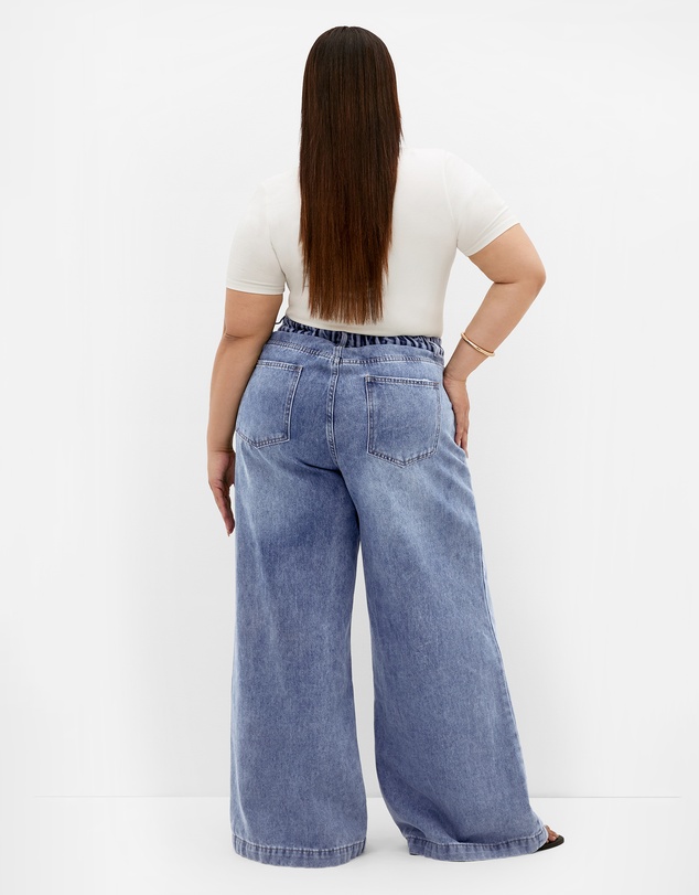 City Chic - Harley Fit Piper Palazzo Regular Jean