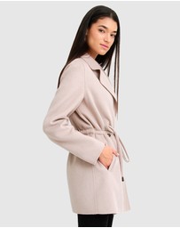 Belle & Bloom - Electric Feel Drawstring Coat