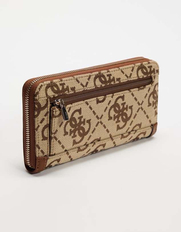 GUESS - Audrey Logo Large Zip Around Wallet