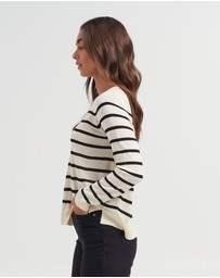 Vero Moda - Nova Long Sleeve Stripe Knit