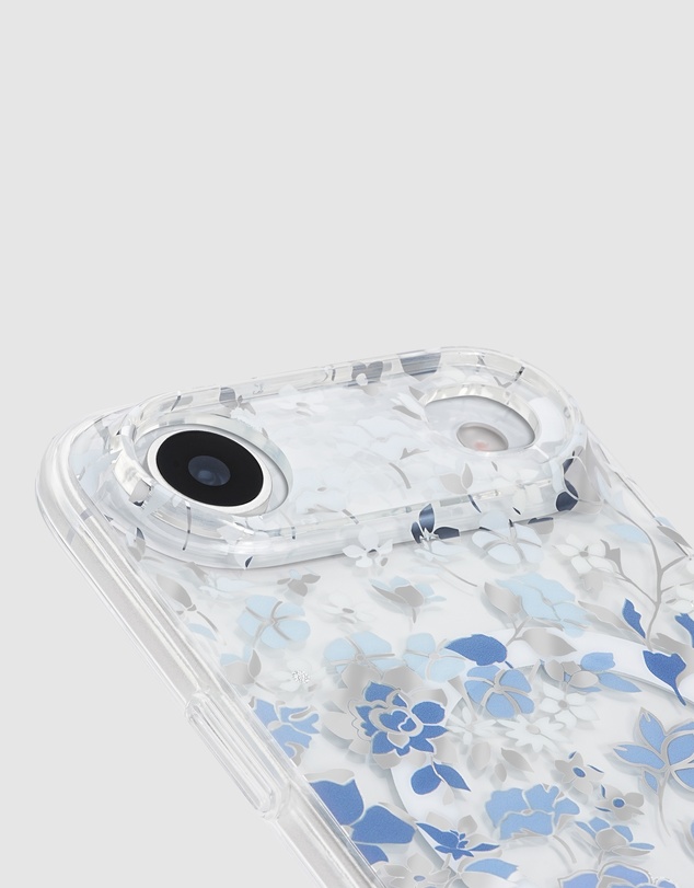 Kate Spade - Kate Spade Flowerbed Blue MagSafe Case for iPhone 17 Air