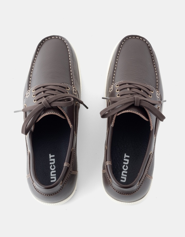 Uncut - Bowline Leather Boat Shoes