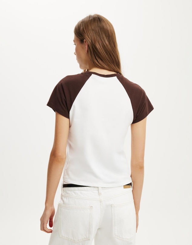 Cotton On - 90S Baby Raglan Tee
