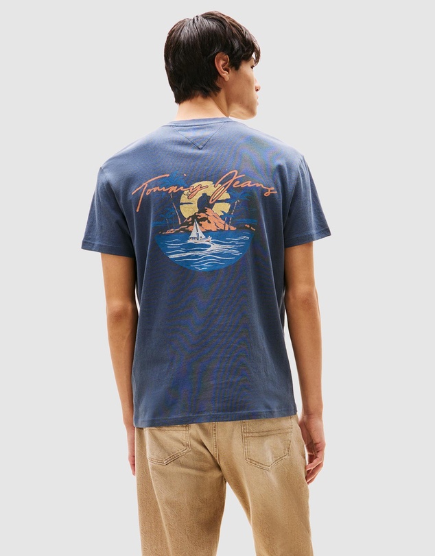 Tommy Jeans - Sailing Print Back Graphic T-Shirt