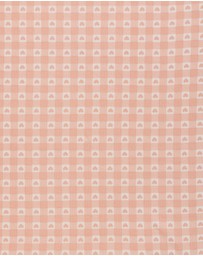 Kynd Baby - Fitted Cot Sheet in Heart Gingham