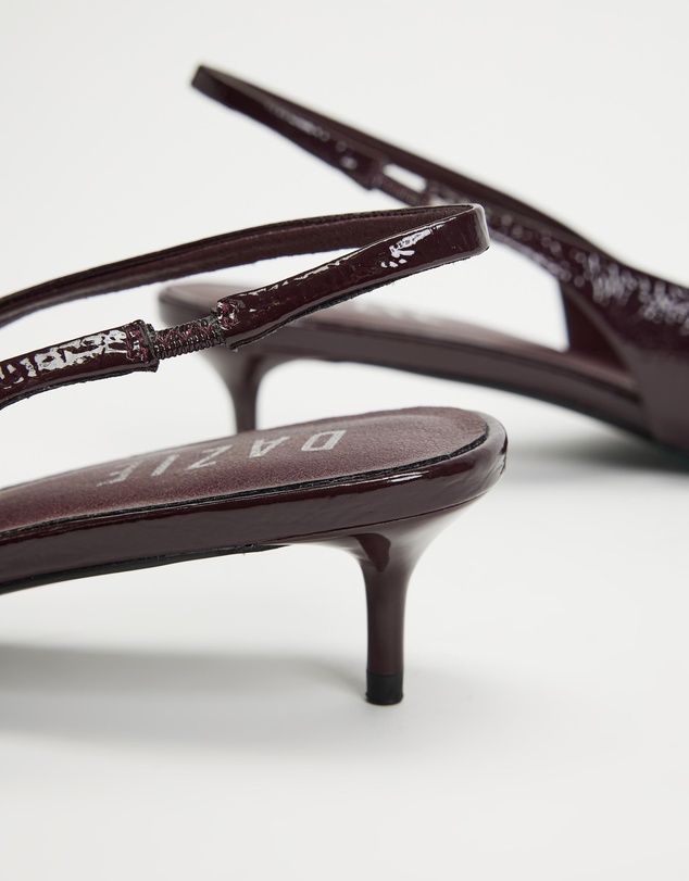 Dazie - Clover Sling Back Heels