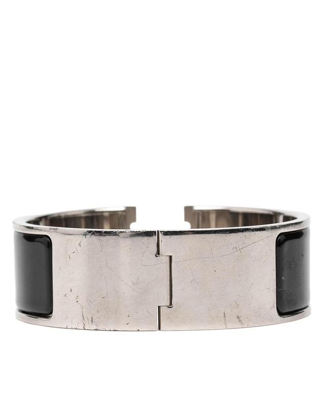 Pre-Loved by Azura Reborn - Pre-Loved Wide Enamel Clic Clac H Bracelet PM