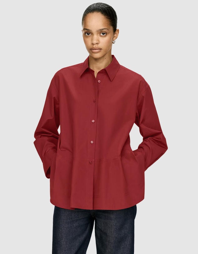 ARKET - Cotton Peplum Blouse