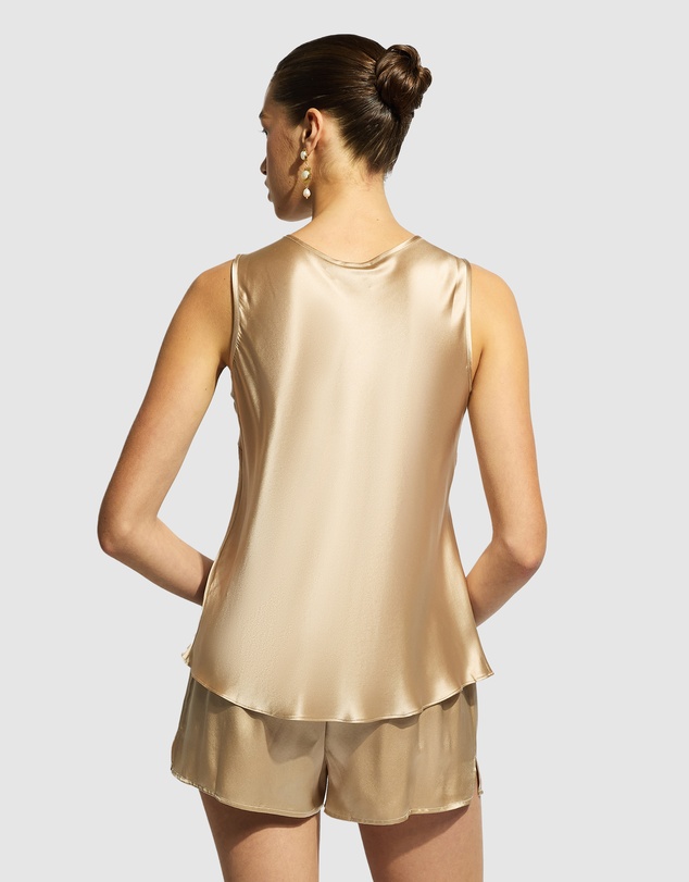 GINIA - Pure Silk Singlet