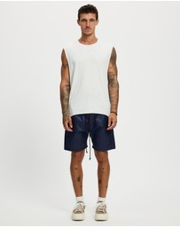 Surrounded By Ghosts - The Mottramite Cotton Tail Muscle T-Shirt